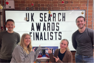 Image: We Are UK Search Awards Finalists for the Second Year Running