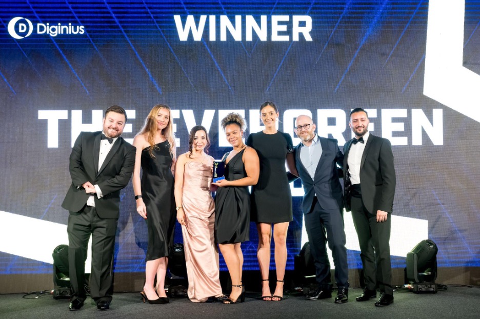 Image: The Evergreen Agency crowned Best Small Integrated Search Agency at the UK Search Awards